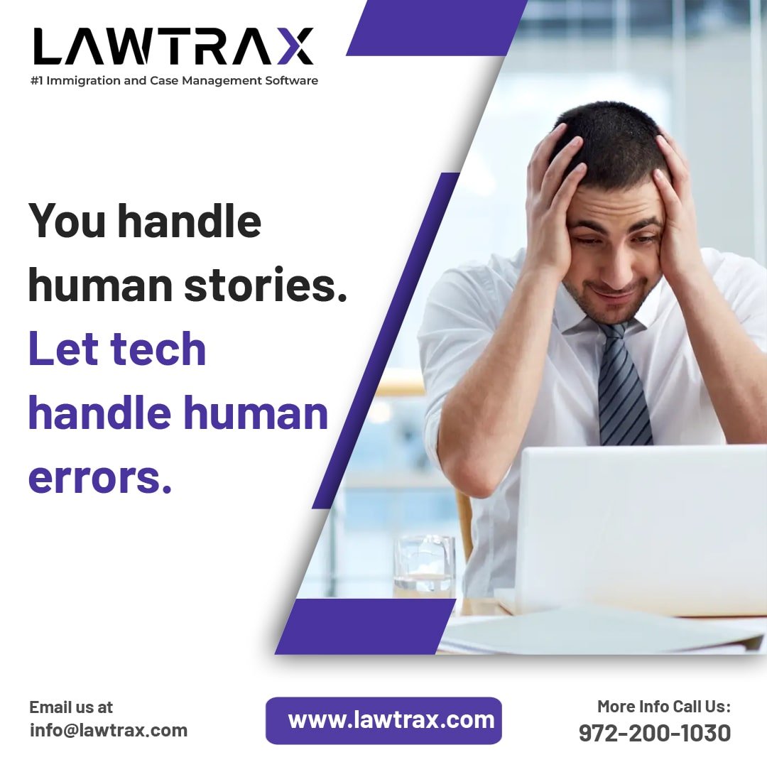 you handle human stories let tech handle human errors