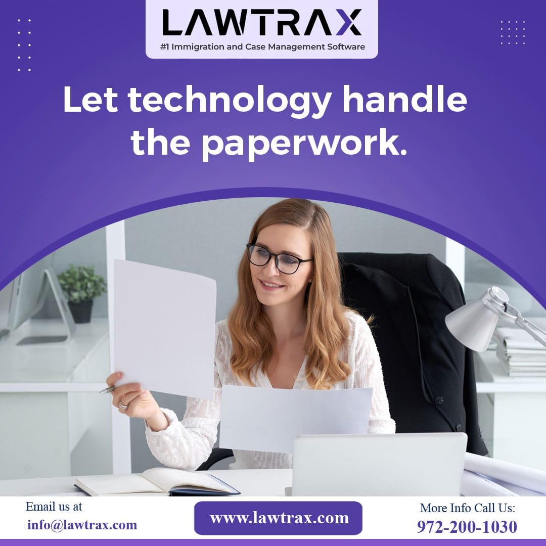 Let technology handle the paper work